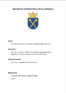 WF II 504 &ndash; Wandasiewicz&oacute;wna Urszula