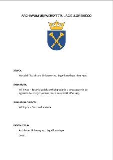 WF II 504 – Ostrowska Maria